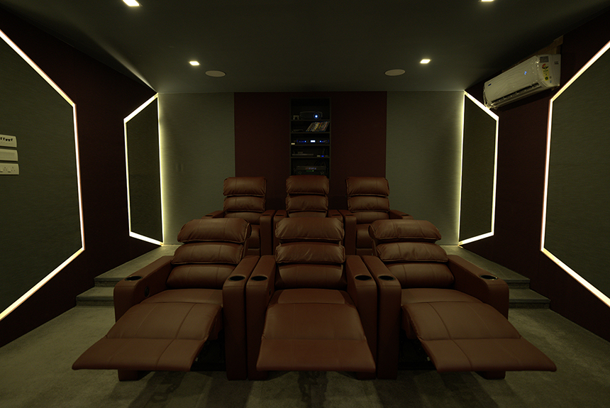 Cinema Room Design at Madurai