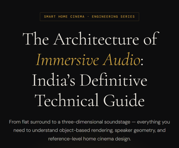 The Architecture of Immersive Audio: A Complete Guide to 3D Home ...