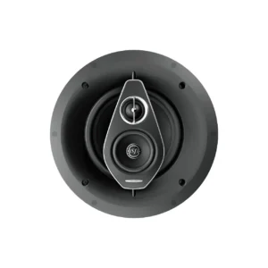 Sonus Faber Palladio PC-683 3-way in-ceiling speaker with signature leather baffle and DAD tweeter.