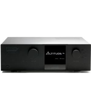 Trinnov Altitude 16 high-end 16-channel AV processor front panel.
