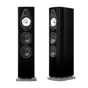 Sonus Faber Sonetto V G2 floorstanding speaker in high-gloss Wenge finish