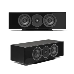 Sonus Faber Lumina Center CI centre speaker showing the dual 4-inch woofers and DAD tweeter